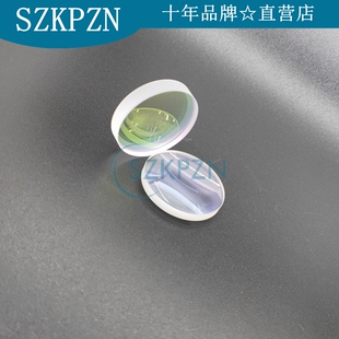 激光美容仪聚焦镜片直径D15 焦距F=30mm石英双凸优质耐高温 4.5mm
