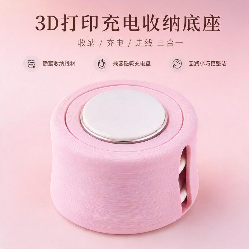 华为樱花粉watch手表充电支架