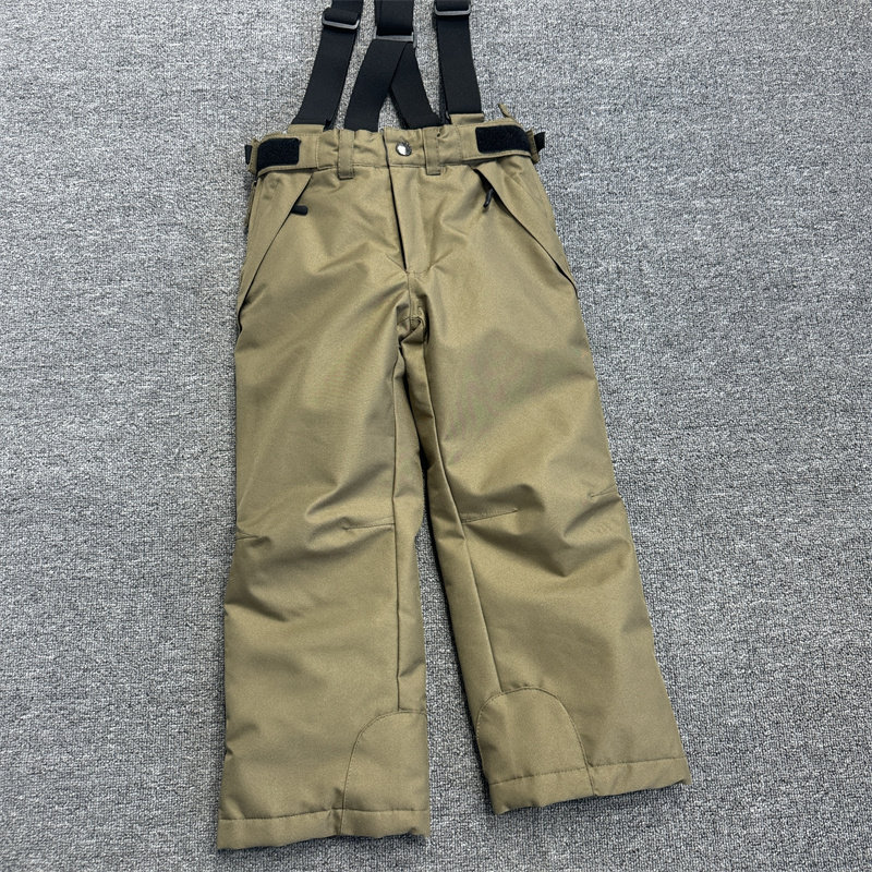外贸尾货儿童秋冬季滑雪裤背带款夹棉加厚中大童男童女童滑雪裤子,童装/婴儿装/亲子装,儿童滑雪裤,淘宝优惠券,粉丝福利购,淘宝优惠卷