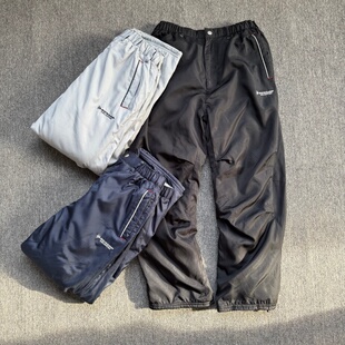 保暖九分裤 外贸尾货秋冬季 男士 休闲百搭直筒运动裤 D82A 加绒男裤