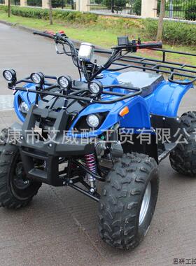 ATV沙滩车四轮 越野摩托车125cc全地形链传动电动沙滩车.议价