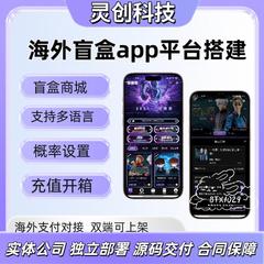 海外盲盒app系统开发潮玩商城一番赏抽奖h5多语言软件定制源码