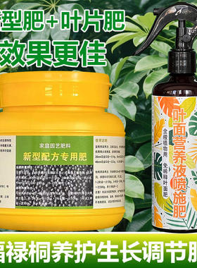 福禄桐专用肥料盆景绿植羽叶福禄桐树苗老桩专用土营养液叶面肥料