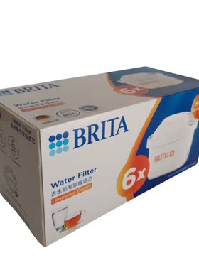 brita新款六只碧然德加强版滤芯