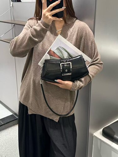 美缇女包小马鞍单肩斜挎时尚百搭