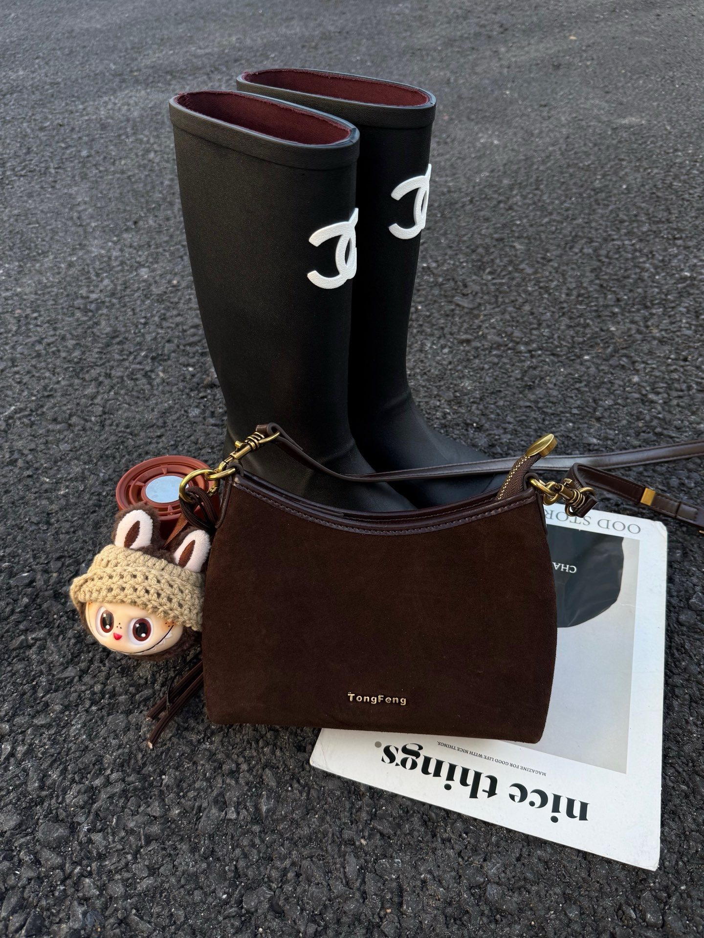 2025新款女包高级感磨砂皮腋下包时尚百搭单肩斜挎包复古小包包潮