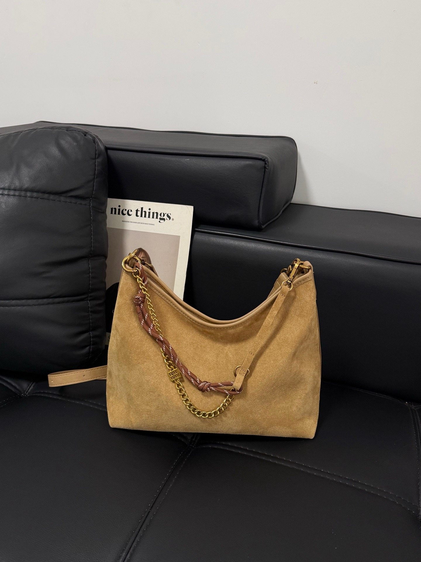 同丰2026新款女包高级感复古链条腋下包时尚百搭单肩斜挎包休闲潮