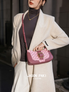 杰森柏奇2025新款女包高级感小众腋下包时尚百搭单肩斜挎包小包包