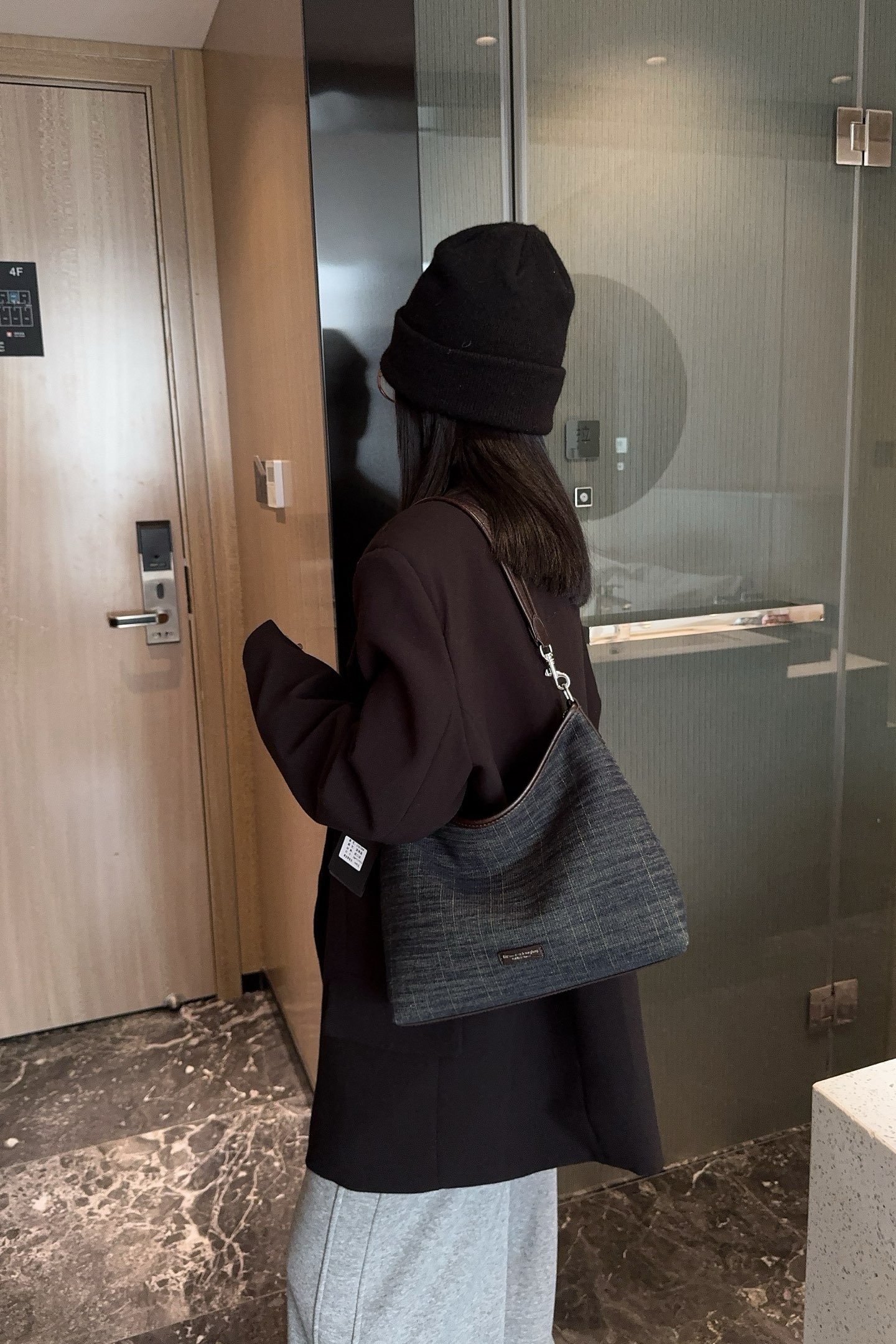 同丰女包牛仔布单肩斜挎休闲日常