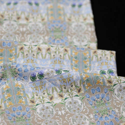 Lib*rty花之宴【QB068016-1】100支长纤棉幅宽138cm定制不退换