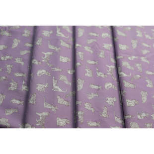 Lib rtyMeow猫100支长纤棉幅宽138cm定制不退换 QB068010