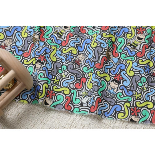 【068075-1】Lib*rty史努比100支长纤棉幅宽138cm，定制不退换