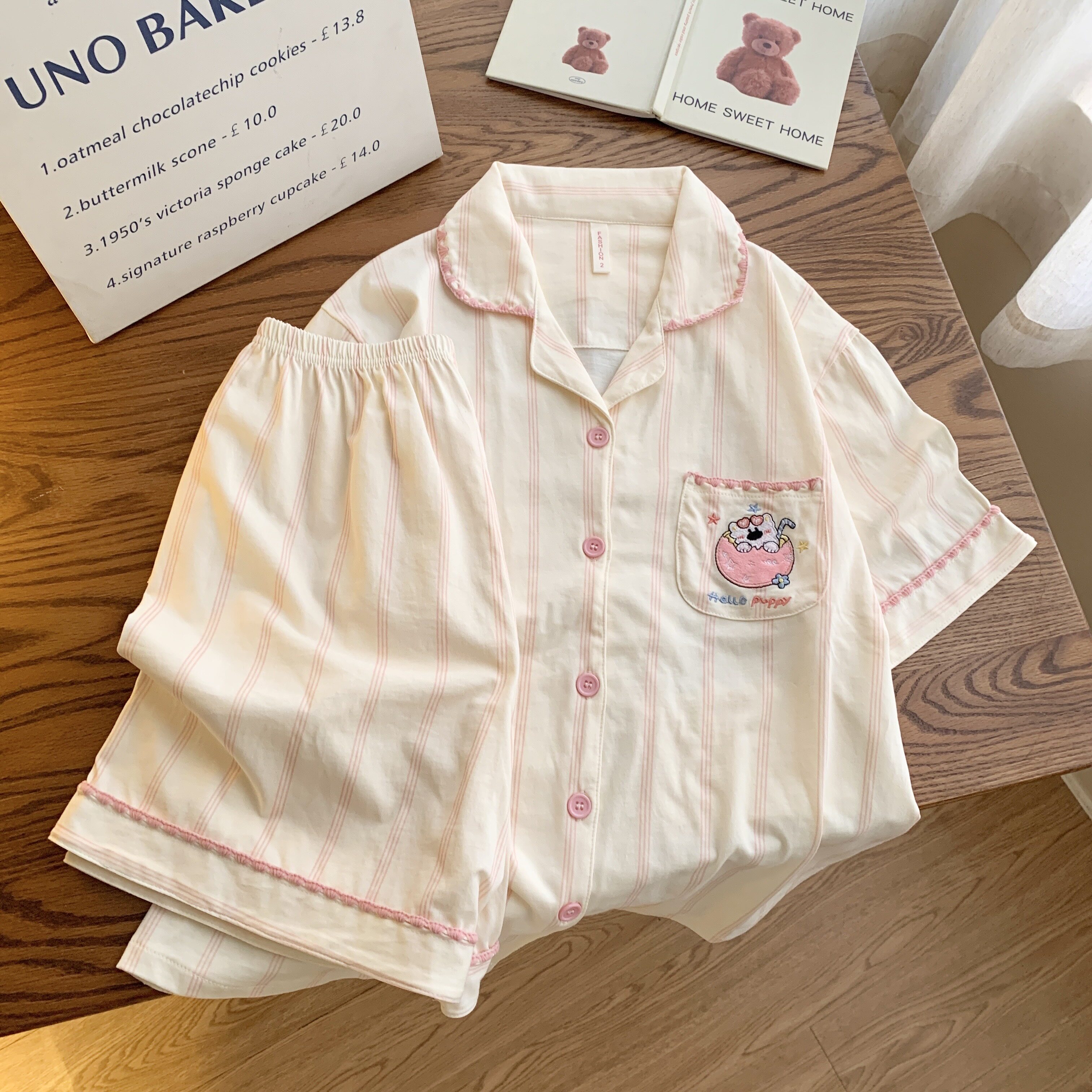 2026新款睡衣女款夏季纯棉两件套短袖短裤夏天全棉家居服薄款套装