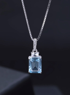 轻奢吊坠纯银小众欧美复古风高档