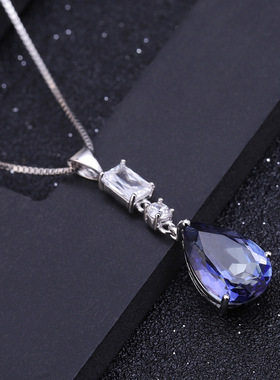 奢华高级感S925银欧美复古风vintage气质时尚高颜值纯银项链吊坠