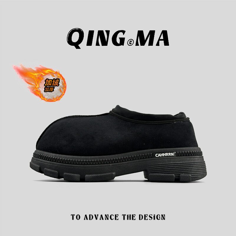 外贸男士冬季加绒保暖工装鞋男低帮防滑雪地靴东北户外加厚马丁靴,流行男鞋,工装鞋,淘宝优惠券,粉丝福利购,淘宝优惠卷