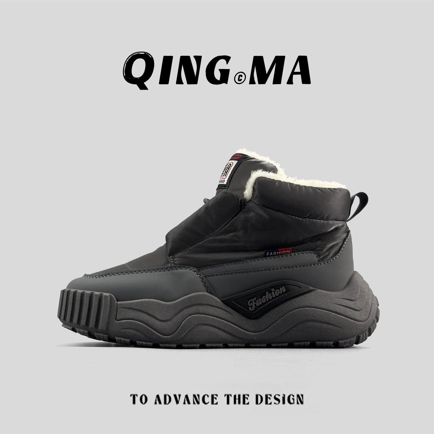 外贸男士冬季高帮雪地靴加绒保暖男防寒厚底户外时尚休闲棉鞋短靴,流行男鞋,时尚雪地靴,淘宝优惠券,粉丝福利购,淘宝优惠卷