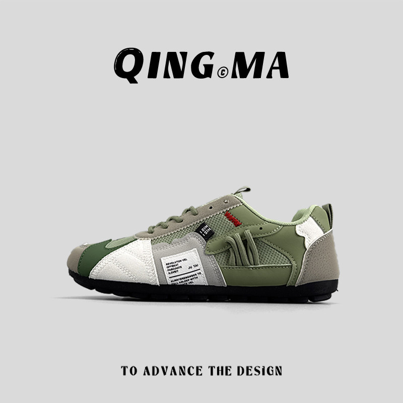 外贸男鞋小众拼色百搭时尚阿甘鞋复古轻便透气运动鞋大码休闲跑鞋,流行男鞋,时尚休闲鞋,淘宝优惠券,粉丝福利购,淘宝优惠卷