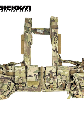Shekkin gears 鹰工风格战术胸挂Multicam MPCR 三角洲CAG 爱用