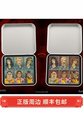 正版 现货 缄默祸运 After The Crash 磁铁套装 透镜式徽章