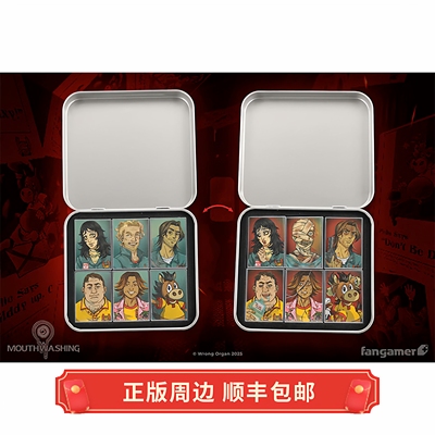 正版 现货 缄默祸运 After The Crash 磁铁套装 透镜式徽章