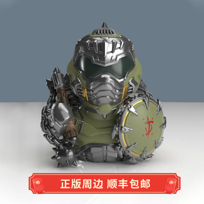 正版黑暗时代毁灭战士玩偶手办