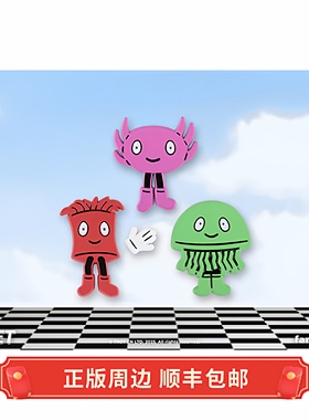 正版 KinitoPET Kinito Crew 徽章套装 别针 Fangamer周边