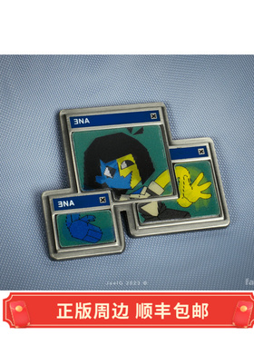 正版 现货 ENA: Dream BBQ 透镜式 胸针 徽章 Fangamer 全息扣针