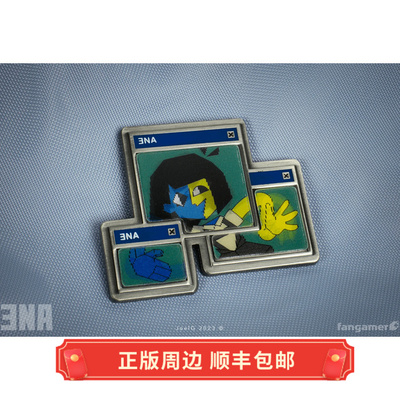 正版ENADreamBBQ全息胸针