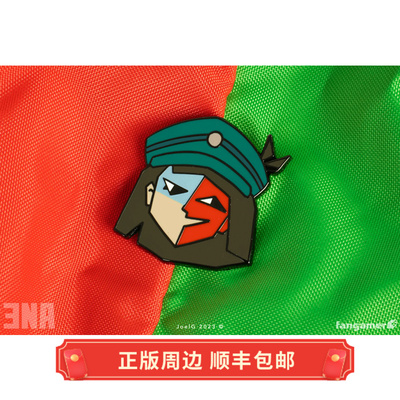 正版ENA主角人物徽章胸针