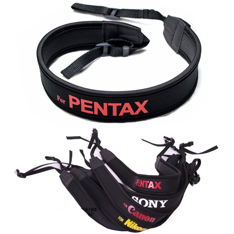 适用松下宾得相机肩带 尼康佳能单反背带 索尼 奥林巴斯加宽防震