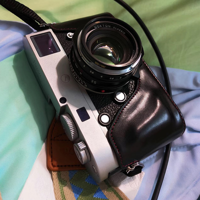 适用于徕卡相机包莱卡MP M 240 typ240半套底座皮套手柄防刮专用