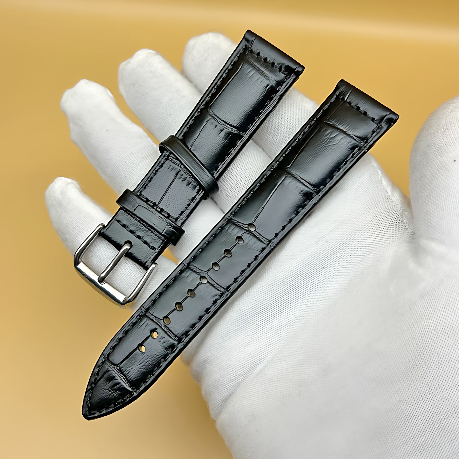 手表带男女款适用卡西欧天梭浪琴欧米茄棕红色真皮表带针扣蝴蝶扣,手表,配件,淘宝优惠券,粉丝福利购,淘宝优惠卷