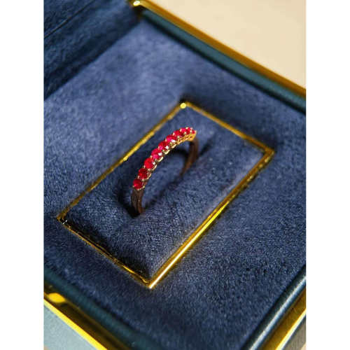 缅甸莫桑比克鸽血红无烧红宝石耳钉戒指项链裸石