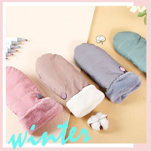 手套女士冬季羽绒棉肤感六