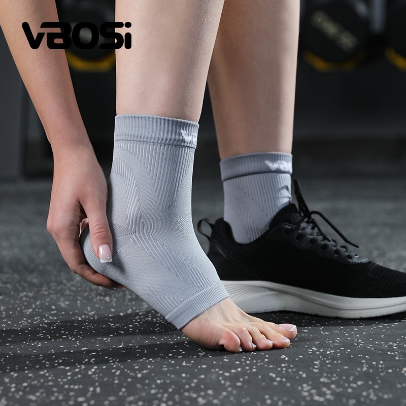 针织运动护踝防崴脚袜跑步