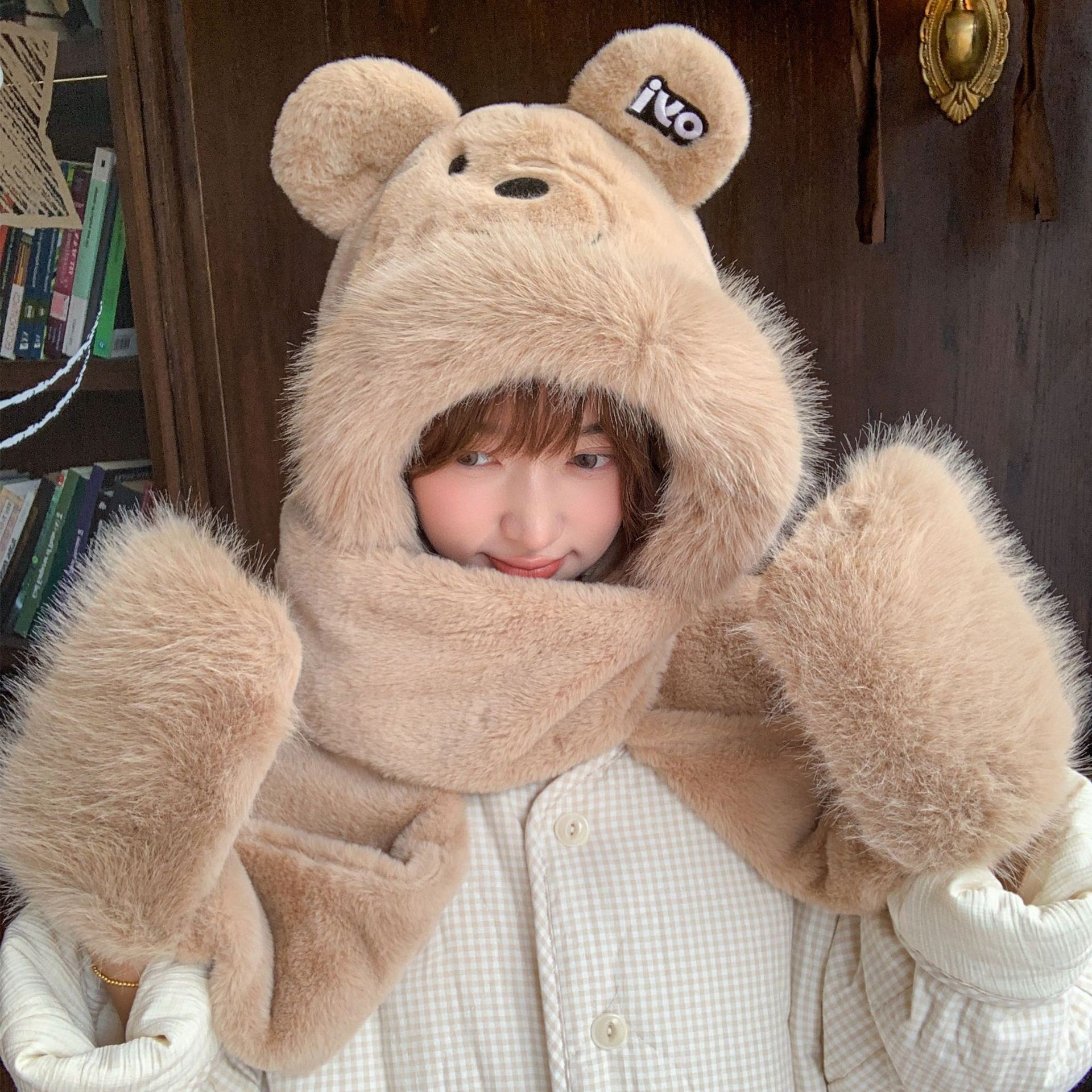 秋冬季帽子女加厚防寒保暖