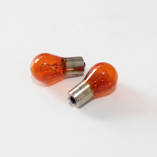 适用豪爵HJ110-2/HJ110-2C喜运摩托车转向灯炮 错角灯泡12V21W