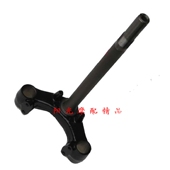 适用豪爵UZ125T C红宝摩托车下联板方向柱三星前叉管 C天玉UM125T