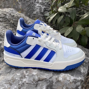 男鞋 低帮学生板鞋 新款 小白鞋 HR1931 运动鞋 阿迪达斯白蓝休闲鞋