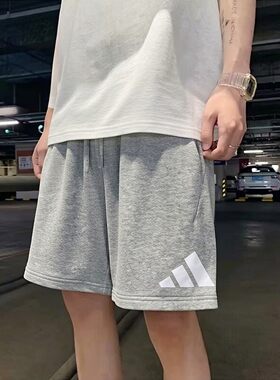 正品假一赔十灰色短裤男夏五分裤