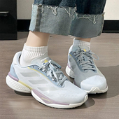 阿迪达斯女鞋 IH0442 透气百搭缓震轻便耐磨蓝色网面跑步鞋 春季 新款