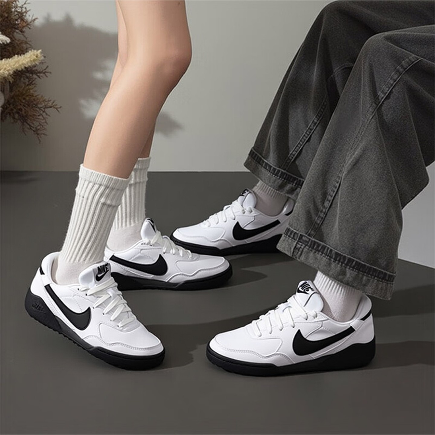 NIKE耐克板鞋情侣鞋秋季新款低帮百搭运动鞋男学生户外休闲鞋女