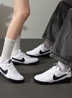 NIKE耐克板鞋情侣鞋秋季新款低帮百搭运动鞋男学生户外休闲鞋女