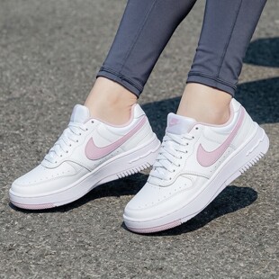 Nike耐克鞋子粉色标运动鞋潮流时尚板鞋新款女子休闲鞋旅行厚底鞋