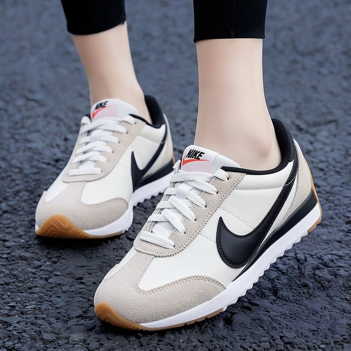 Nike耐克鞋子春季新款老爹鞋厚底运动鞋轻便女鞋耐磨休闲鞋HM4771