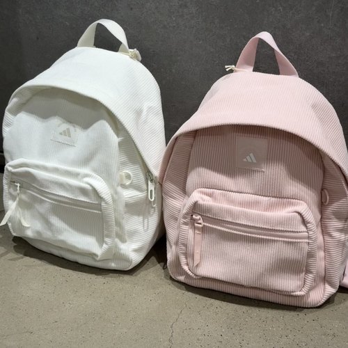 阿迪达斯灯芯绒迷你背包男女小书包旅行运动包复古双肩包KT0857