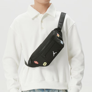Jordan乔丹2026年新款腰包AJ篮球运动包男包斜挎包女包单肩包胸包