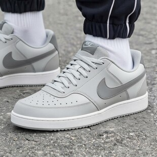 Nike耐克鞋子简版空军一号板鞋新款皮面运动鞋轻便透气男子休闲鞋