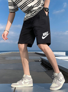 Nike耐克运动短裤男裤2025夏季新款宽松训练健身篮球五分裤DX0503